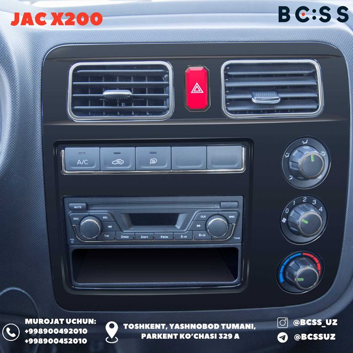 JAC x200 sotuvda bor 2024