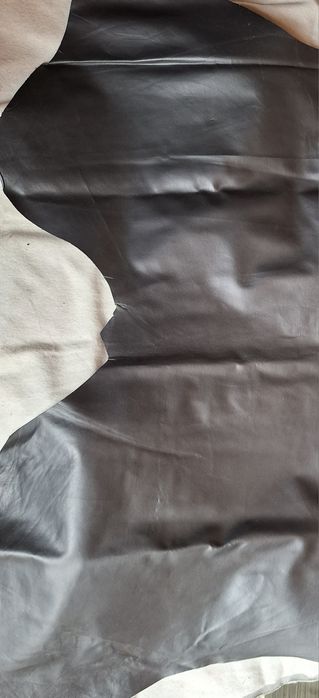 Piele naturala neagra