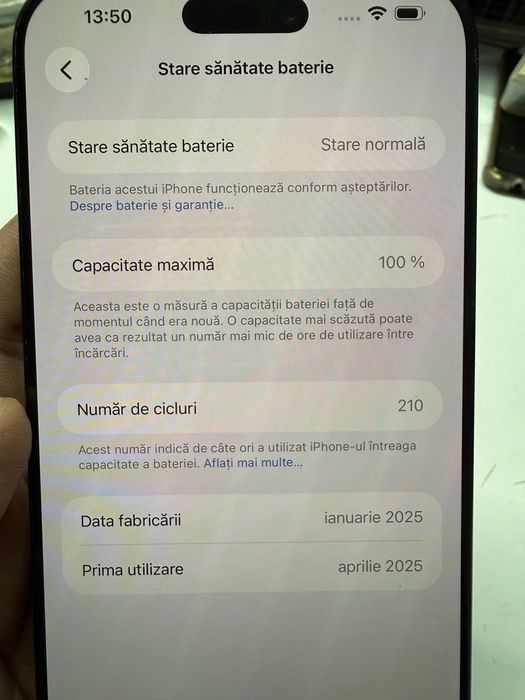 Iphone 16 pro max 256 gb