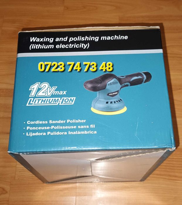 Masina polisat noua aparat polisat nou sigilat smirgheluit