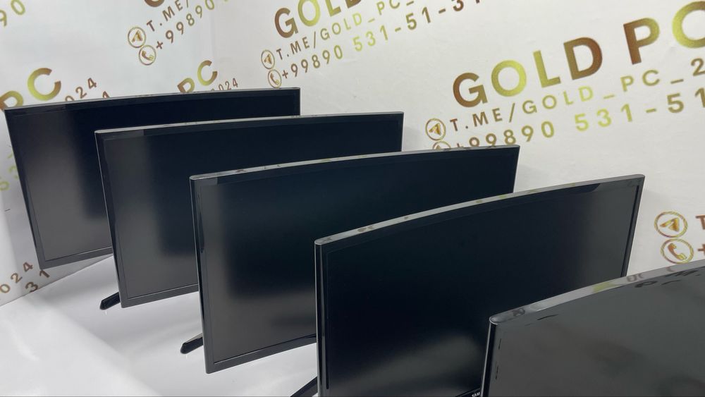 Monitor SAMSUNG 24 CURVED "VA" 20 dona bor arzon manitor lar bor