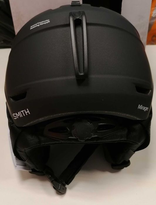 Нова дамска каска-шлем за ски/сноуборд Smith MIRAGE,M,55-59,черна