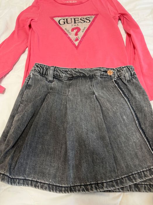 Комплект блуза с пола Guess 6 години
