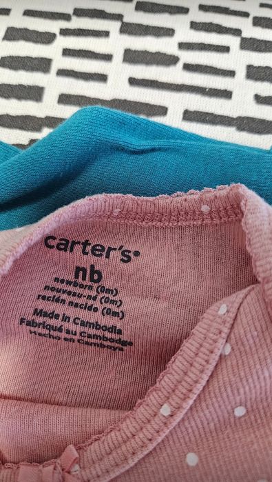 Set 3 body-uri cu mânecă lungă Carter's