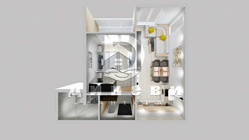 Продава се Двустаен апартамент в София, Подуяне - 64 кв.м за 1855 €/кв.м - Снимка #5