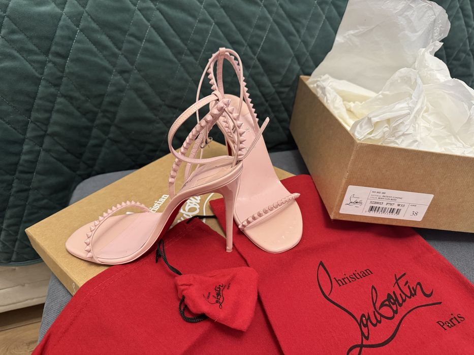 Sandale Christian Louboutin Pink So Me 100 Heeled