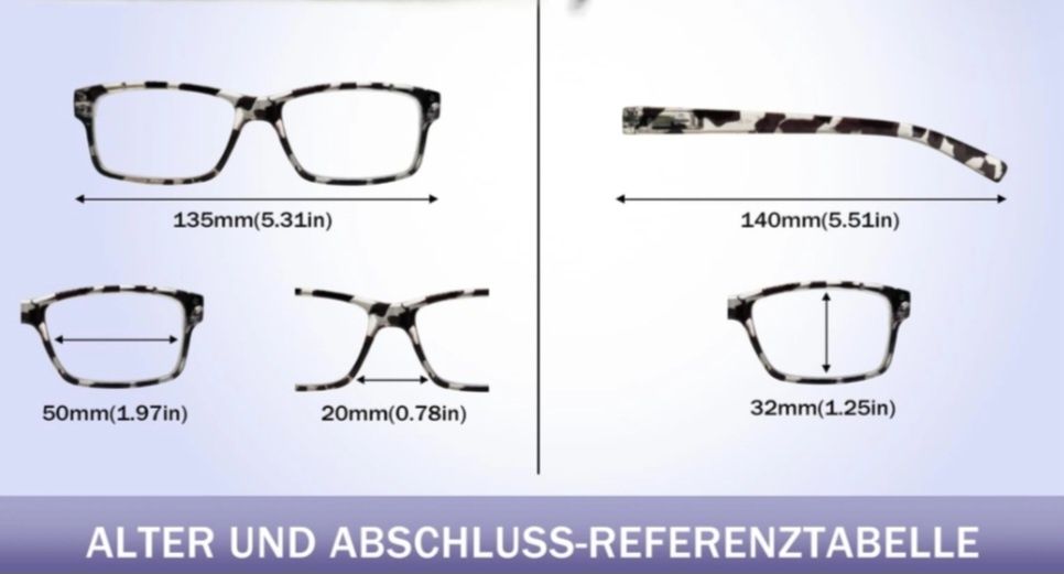 Ochelari pentru citit cu flex, dioptrii 0,5