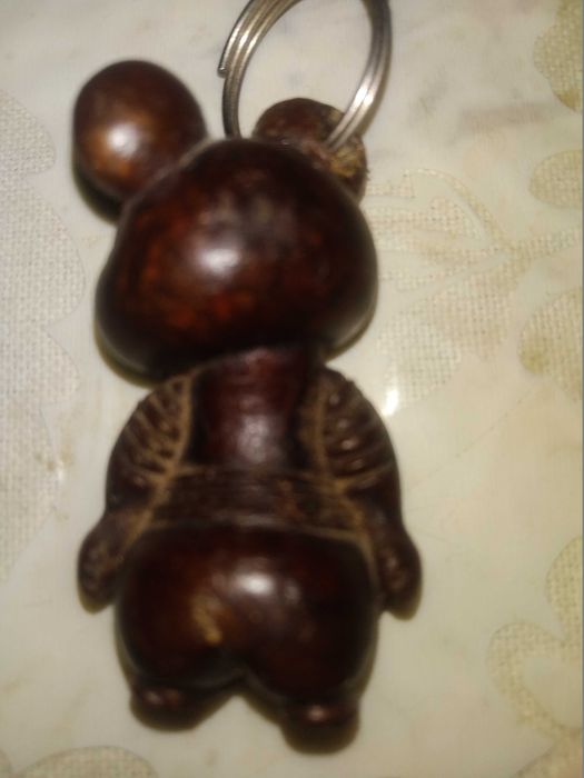 Мишка  олимпийский брелок