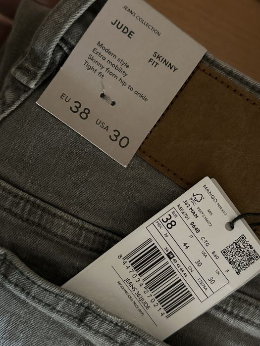 Мужские джинсы mango