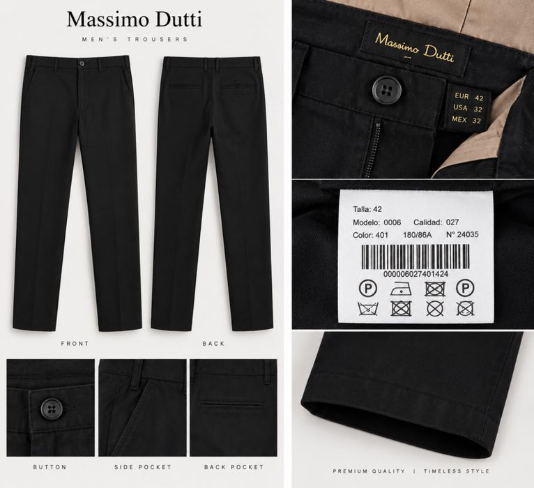 Massimo Dutti мужские новые вещи. Оригинал