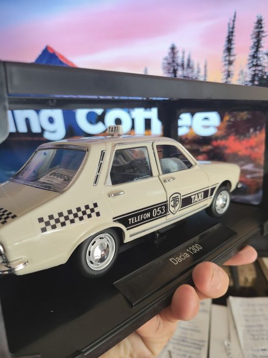 Macheta Dacia 1300 ,, Taxi,, 1/18