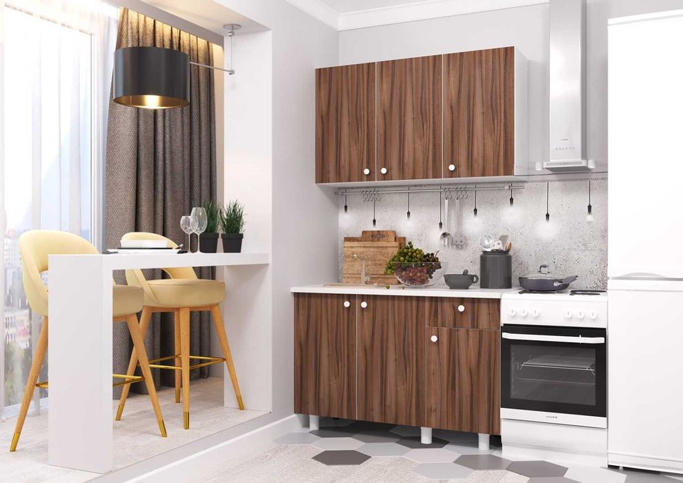 Распродажа ! Продам новый Кухонный гарнитур 120 см в наличии