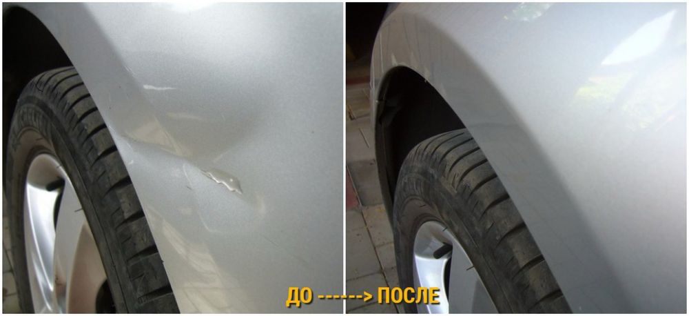 Пдр беспокрасочный ремонт вмятен