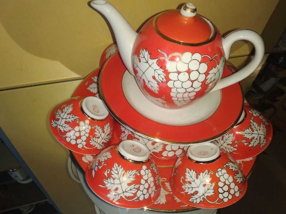 Чайный набор Виноград СССР