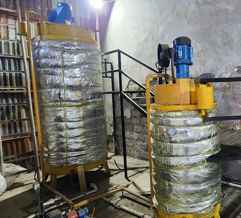 Продаётся линия по производству автомобильного масло