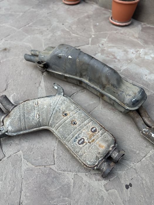 Глушитель и Резанатор м60 на BMW e34