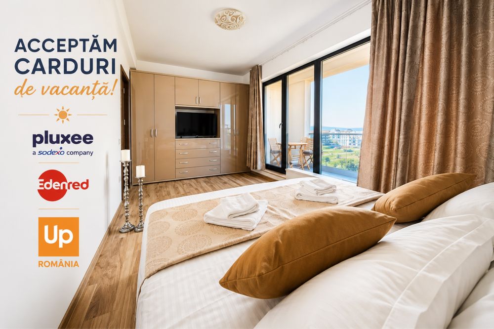 Cazare cu vedere la mare in apart 2 cam Mamaia Nord zona Azimuth