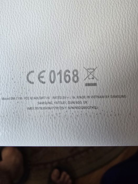 Tableta Samsung Galaxy Tab 3 albă