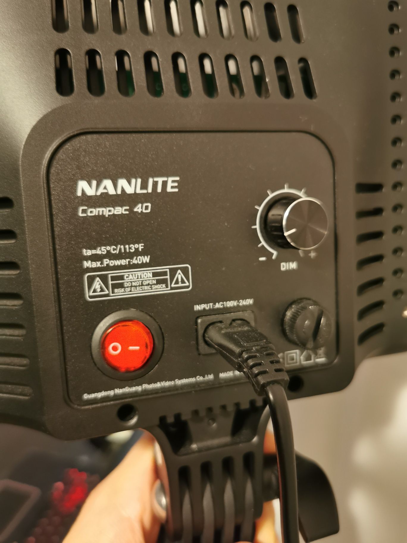 Nanlite compac online 40