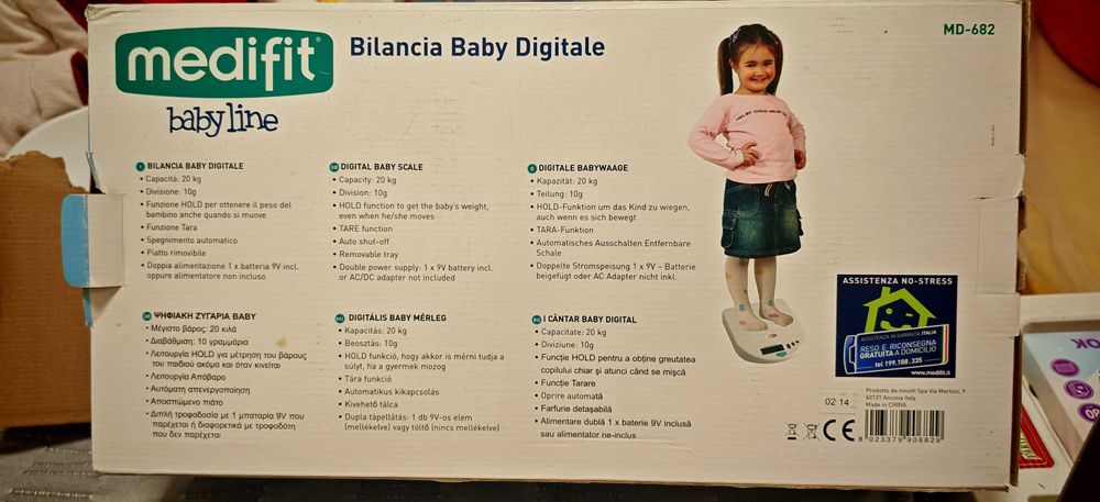 Cantar bebelus MD 682 MEDIFIT