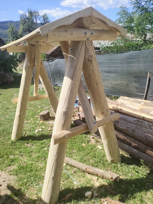 Cadru leagăne din lemn masiv