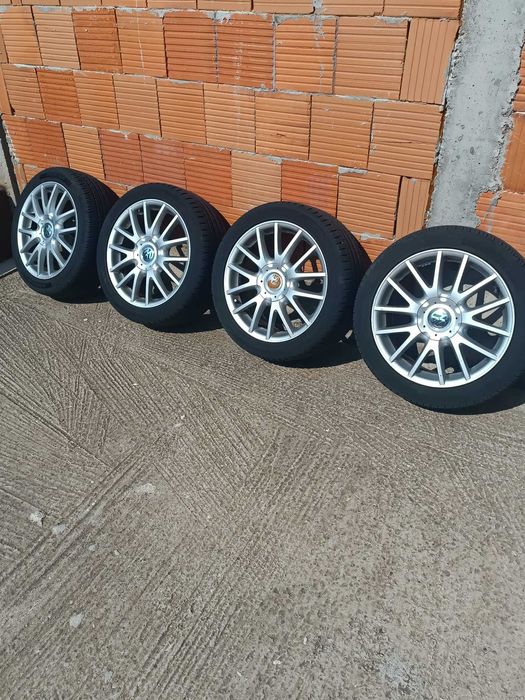 Алуминиеви джанти 17" 5×112 с летни гуми 225/45/17