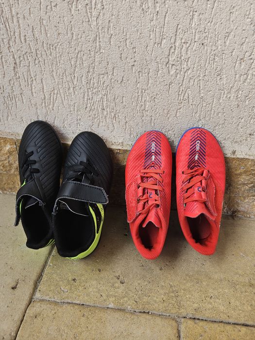 Ghete fotbal copii cu crampoane Decathlon– mărimea 29 si 30