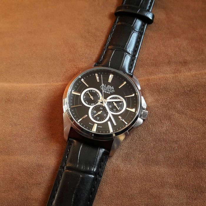 Оригинал! REAL MADRID Часы наручные кварцевые SEIKO ALBA