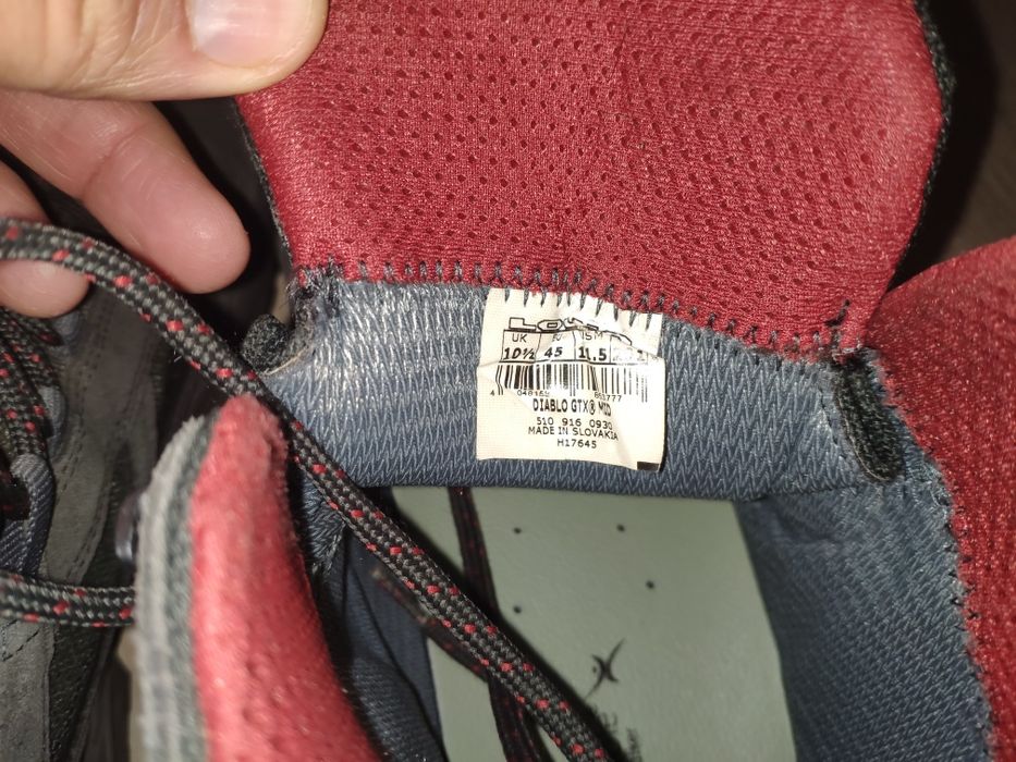 Lowa Diablo GTX Mid Gore tex, мъжки туристически обувки