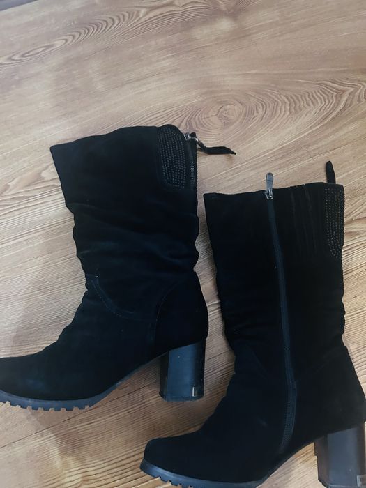 Стильные сапоги натуралка