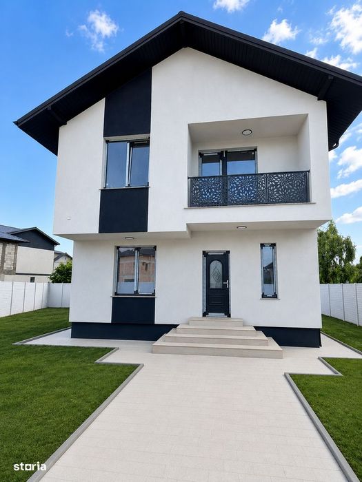 Casa individuala 4 camere, 125 mp utili, teren 300 mp, incalzire in pa