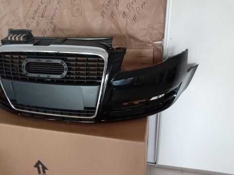 Pachet Bara Fata&Grila Radiator Audi A4 B7 An 2004-2007 (LY9B (Negru))