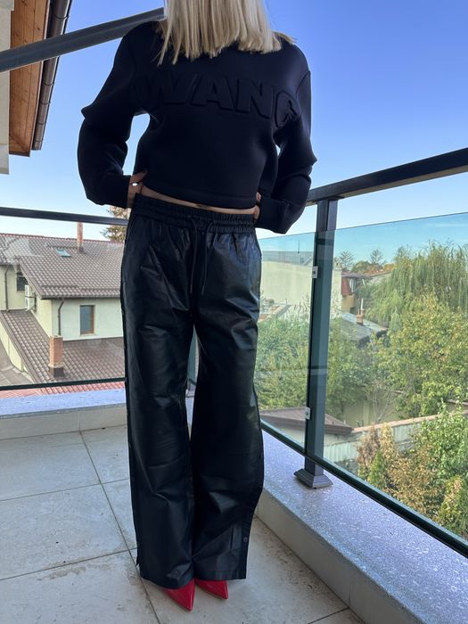 Pantaloni noi piele  Alexander Wang