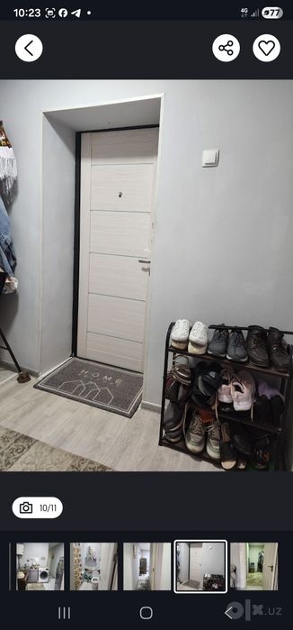 1/1/4кирпич,СВОЯ КВАРТИРА.балкон2/6.30.500$ срочно.
