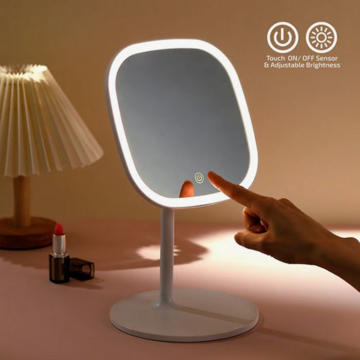 LED козметично огледало за грим Luigi Ferrero FR- 805M 20x20 cm