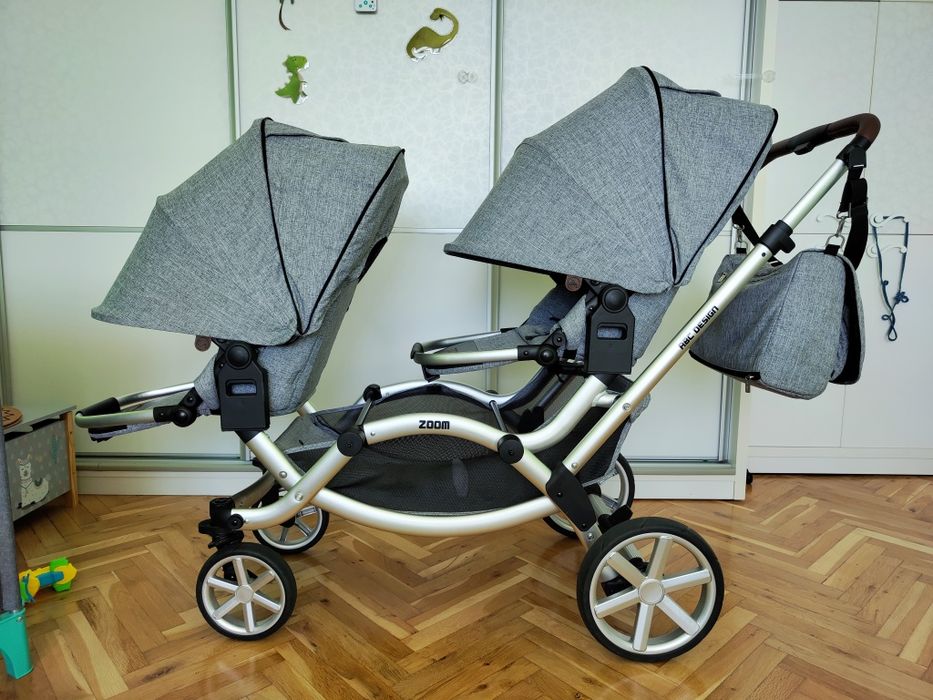 ABC Design zoom - количка за близнаци
