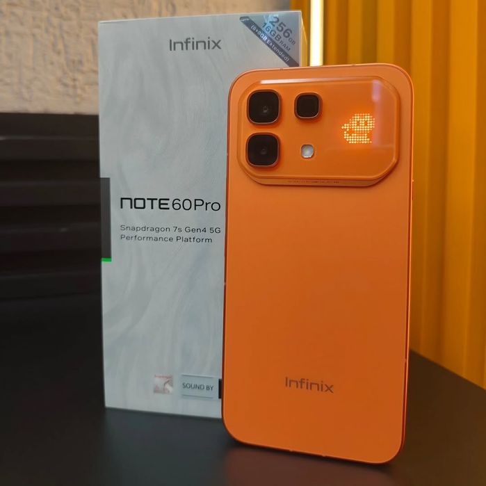 Infinix Note 60 Pro 5G New Super Skidka+Garantiya+Dastafka