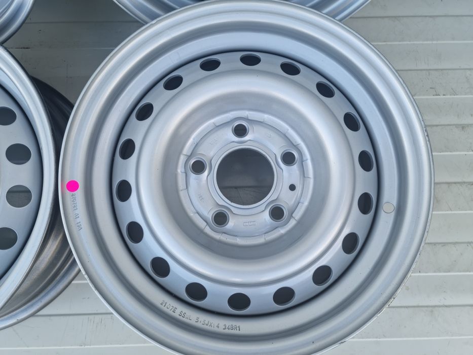 Jante otel 5.5J x 14 ( pentru anvelope 185 R14C ) in 5 prezoane, ET30