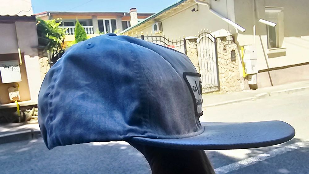 Șapcă Vans since 1966 Snapback Albastră / Flat Brim Cap / Patch Brodat retro style