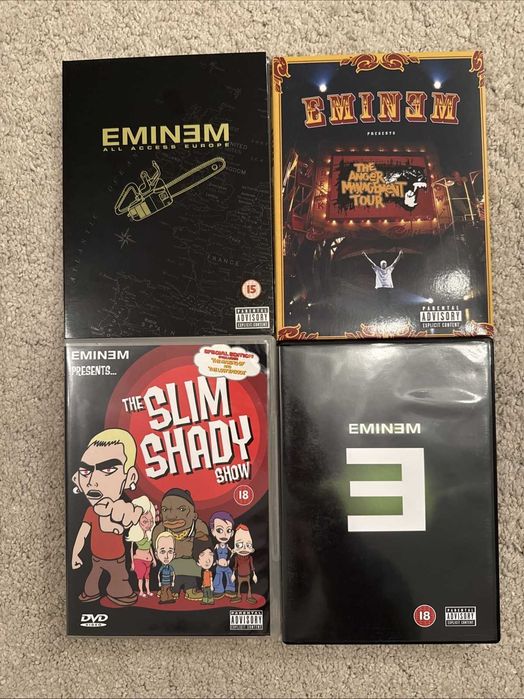Colectie 4 DVD-uri EMINEM
