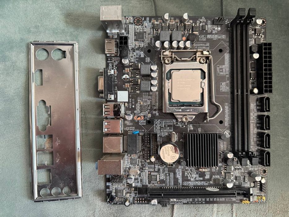 Комплект материнская плата H110 + Intel Core i5-6500