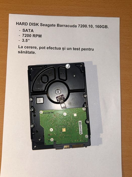 Hard Disk Seagate Barracuda 7200.10, 160GB