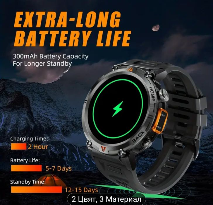 Смарт Часовник EIGIIS KE3 – Издръжливост, Стил и Свобода в Едно!

Прод