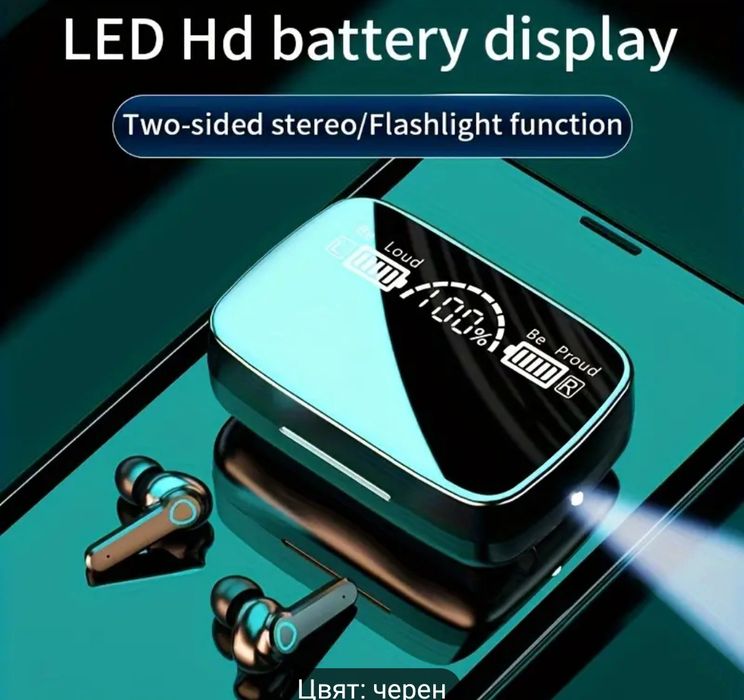 TWS M19 Безжични спортни слушалки