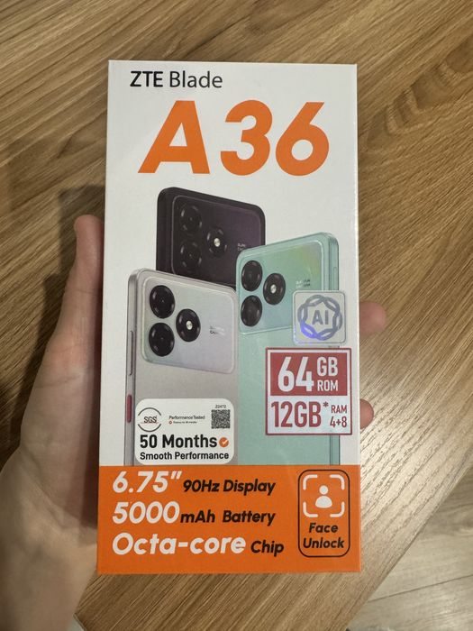 Смартфон zte a36