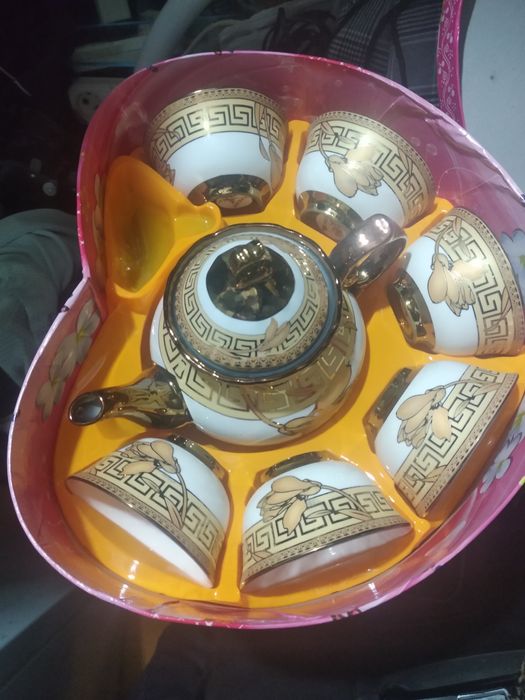 Чайный сервиз 6 пиала 1 чайник