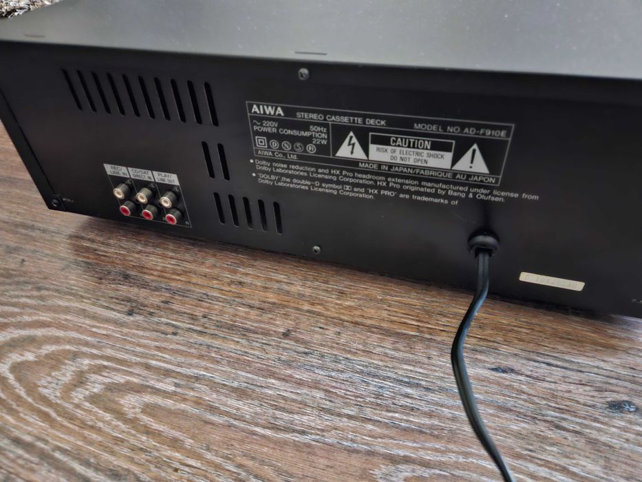 Aiwa AD-F 910 Casete Tape Deck
