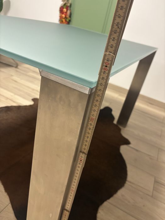 Masa de sticla 77x90x140