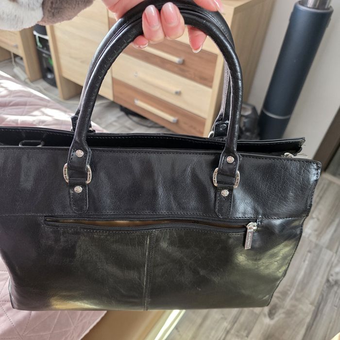 Geanta piele naturala de birou