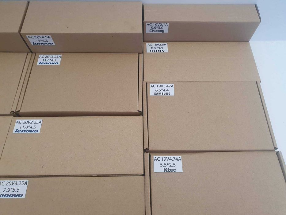 +Гаранция НОВИ! Зарядно захранване лаптоп Dell / Lenovo / HP / Toshiba